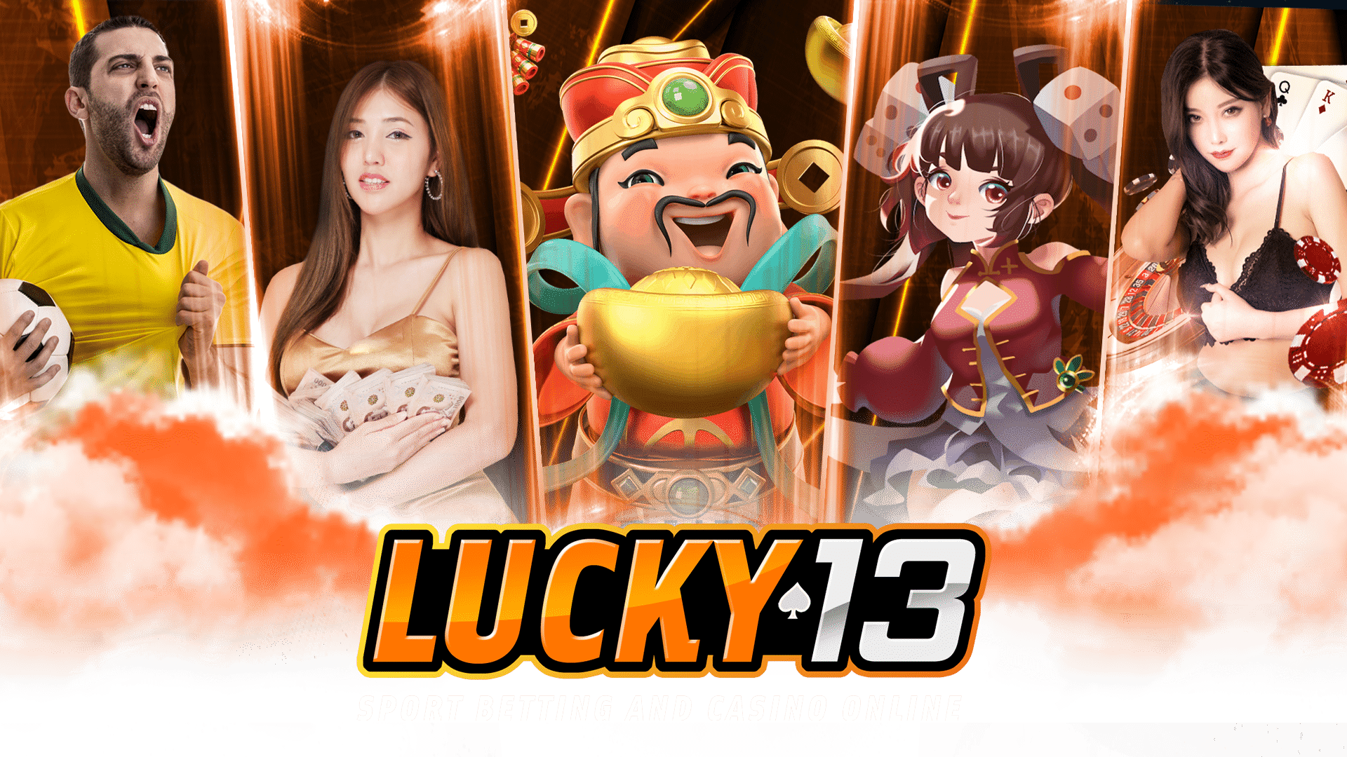 AJMBET LUCKY13 สล็อตเว็บตรง จากค่ายดัง โปรน้องใหม่ รับโบนัส 50%